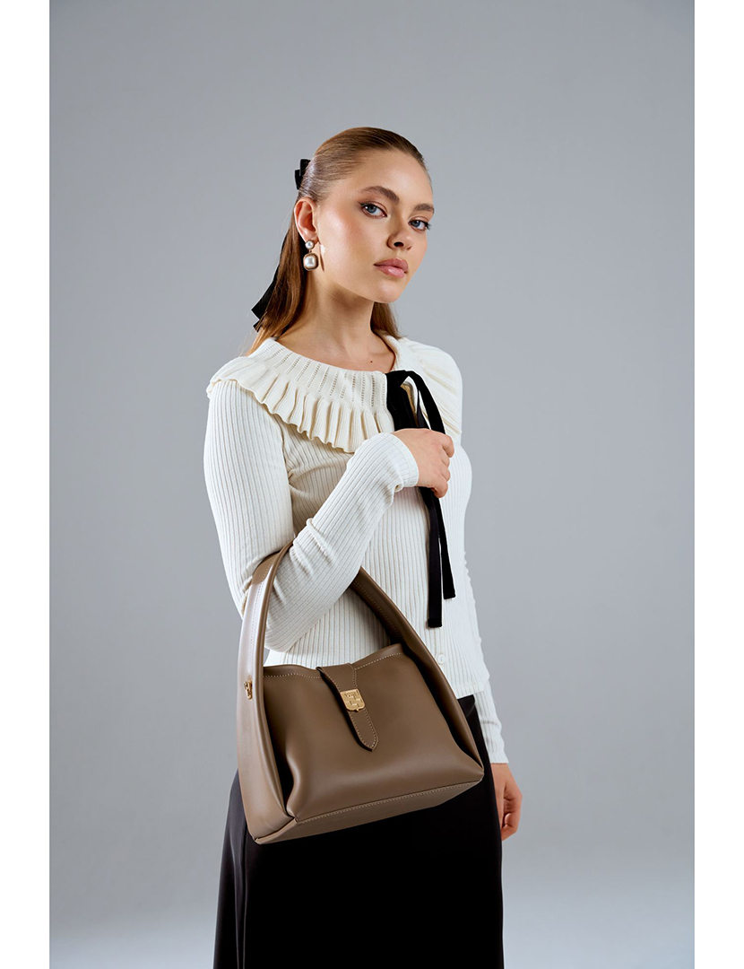 Mala de Mão Senhora Turin Castanho