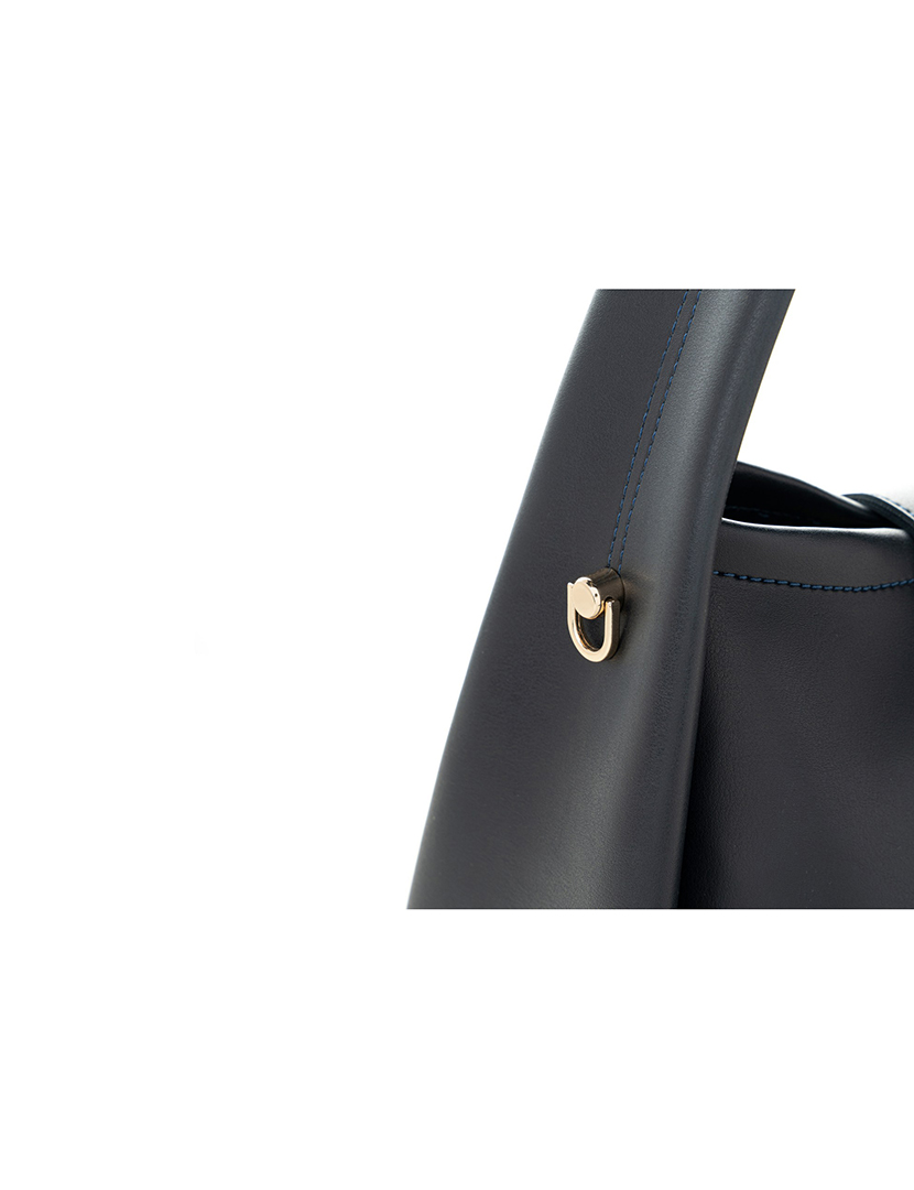 Mala de Mão Senhora Turin Azul Escuro