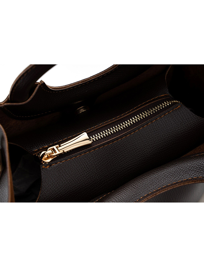 Mala de Mão Senhora Perugia Castanho