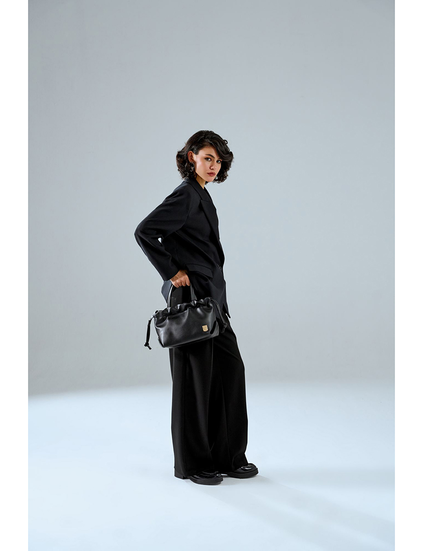 Mala de Mão Senhora Ferrara Preto