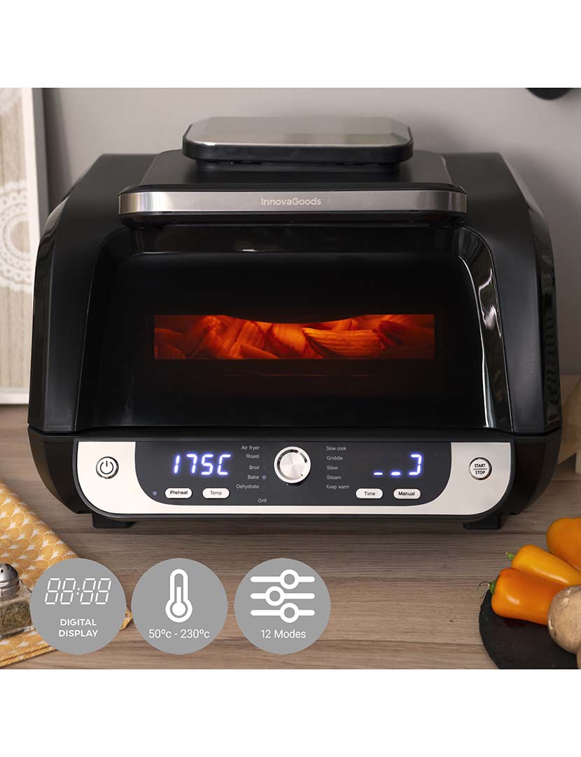 Air Fryer com Grill Fryinn 6000 Preto 6 L