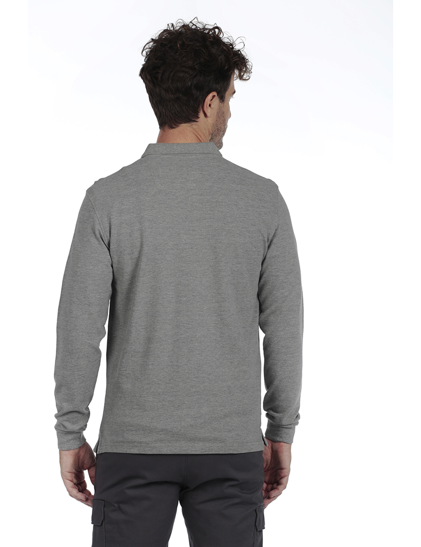 Pack 2 Polos Homem Basic Cinzento e Azul