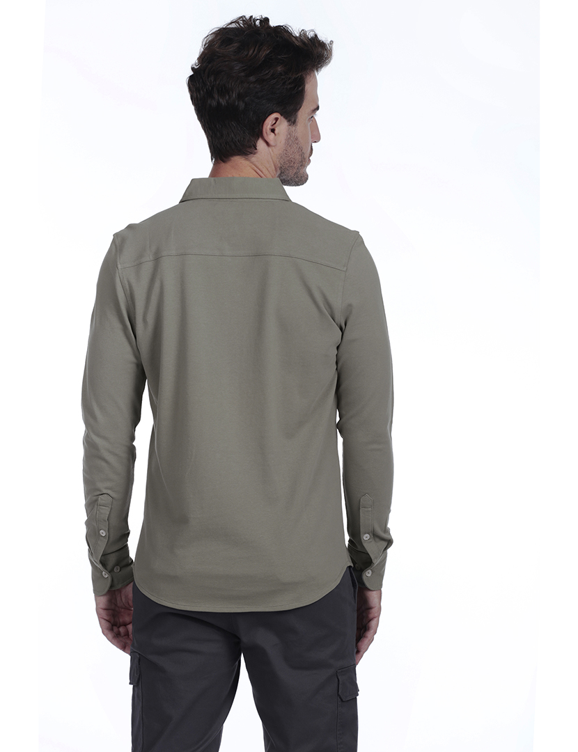 Pack 2 Camisas Homem Verde e Azul