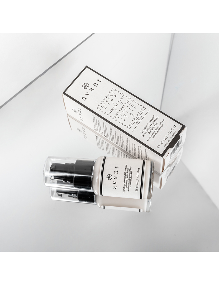 Sérum Facial Noturno Rejuvenescedor com Ácido Hialurónico