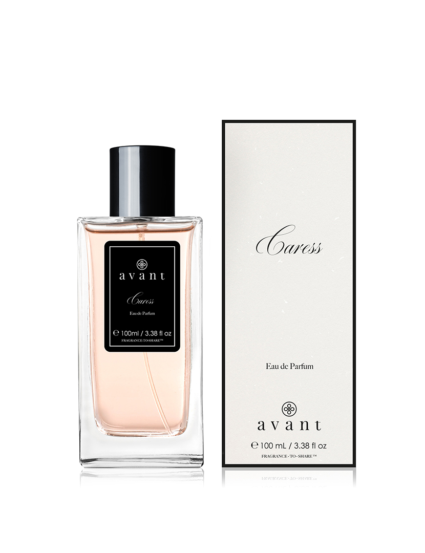 Perfume "Orquídea & Caxemira" Caress (Pêssego)