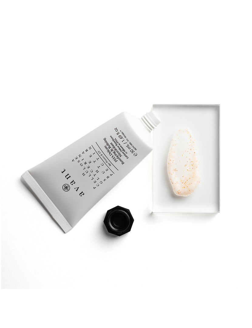 Microesfoliante PHA suave, rejuvenescedor e firmador