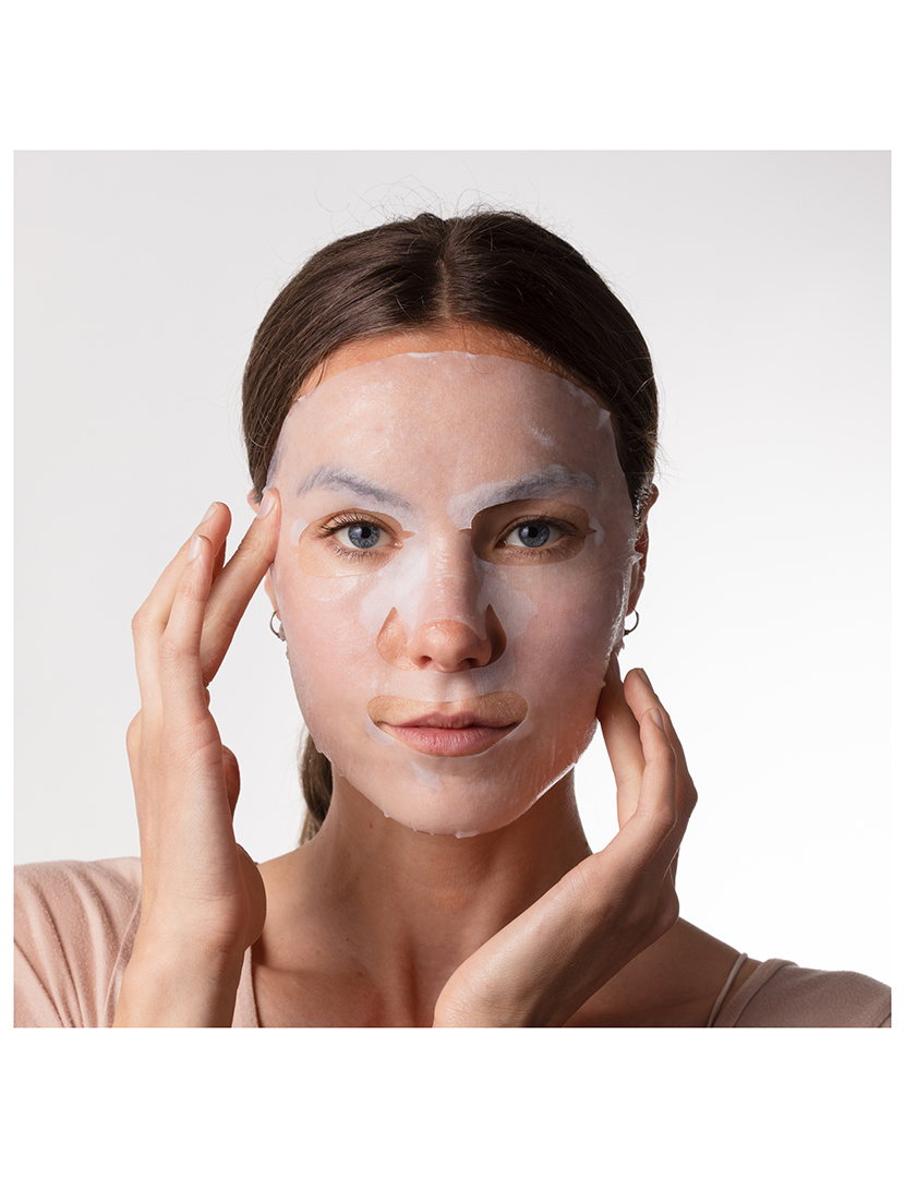 Máscara deslumbrante e cativante à base de Rosa Castelhana