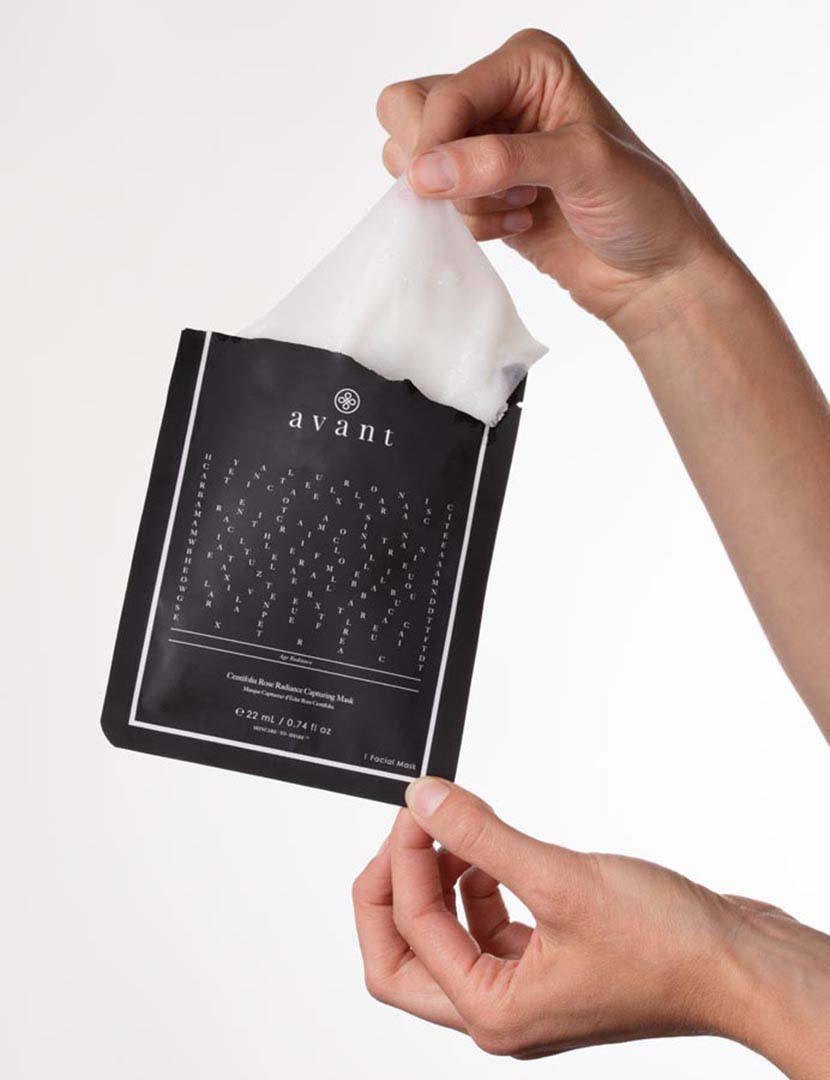 Máscara deslumbrante e cativante à base de Rosa Castelhana