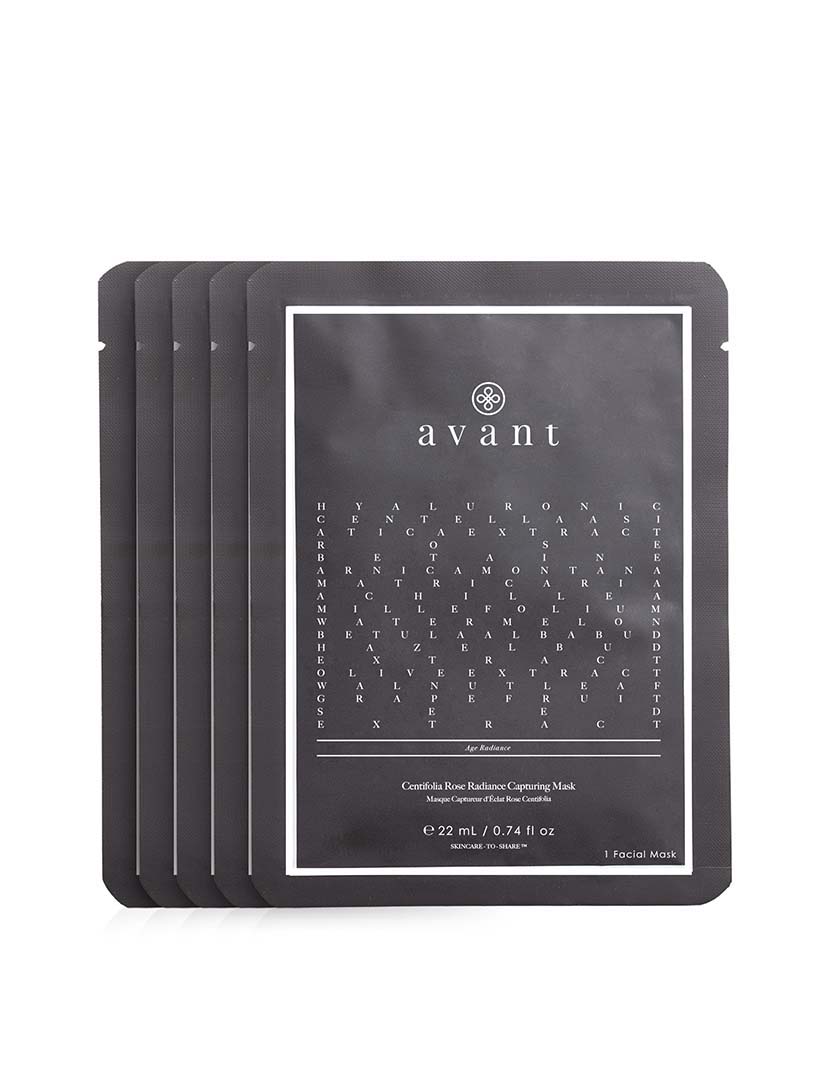 Máscara de Captura de Brilho de Rosa Centifolia - Pacote Avançado