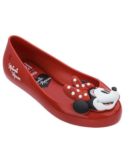 Sandálias Mel Sweet Love Minnie 1371 Vermelho
