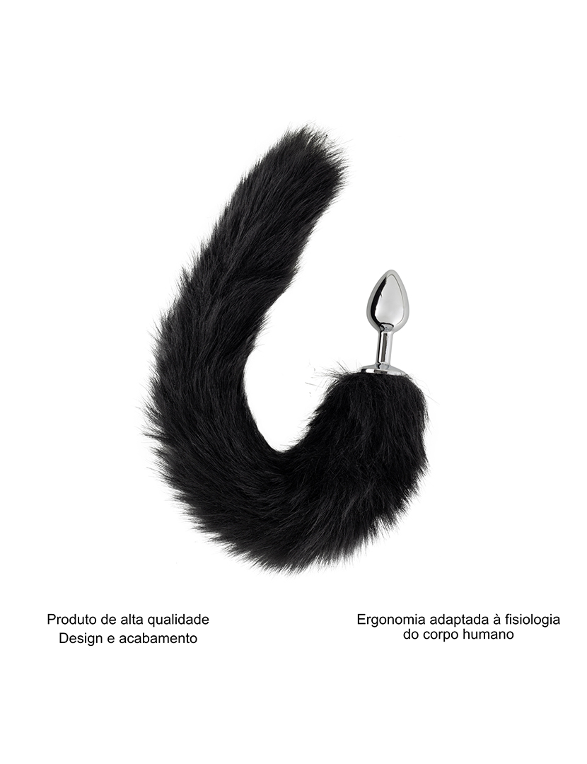 Plug Anal - Massajador prostático - Preto