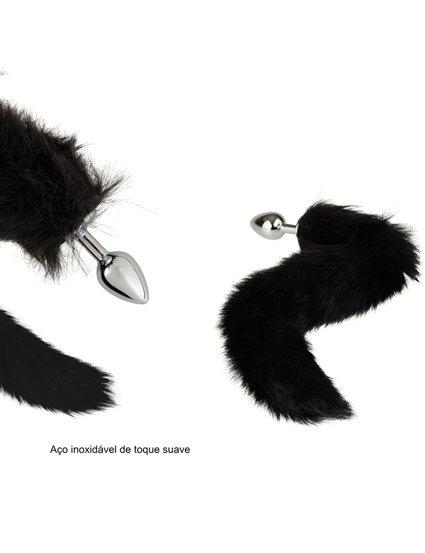 Plug Anal - Massajador prostático - Preto