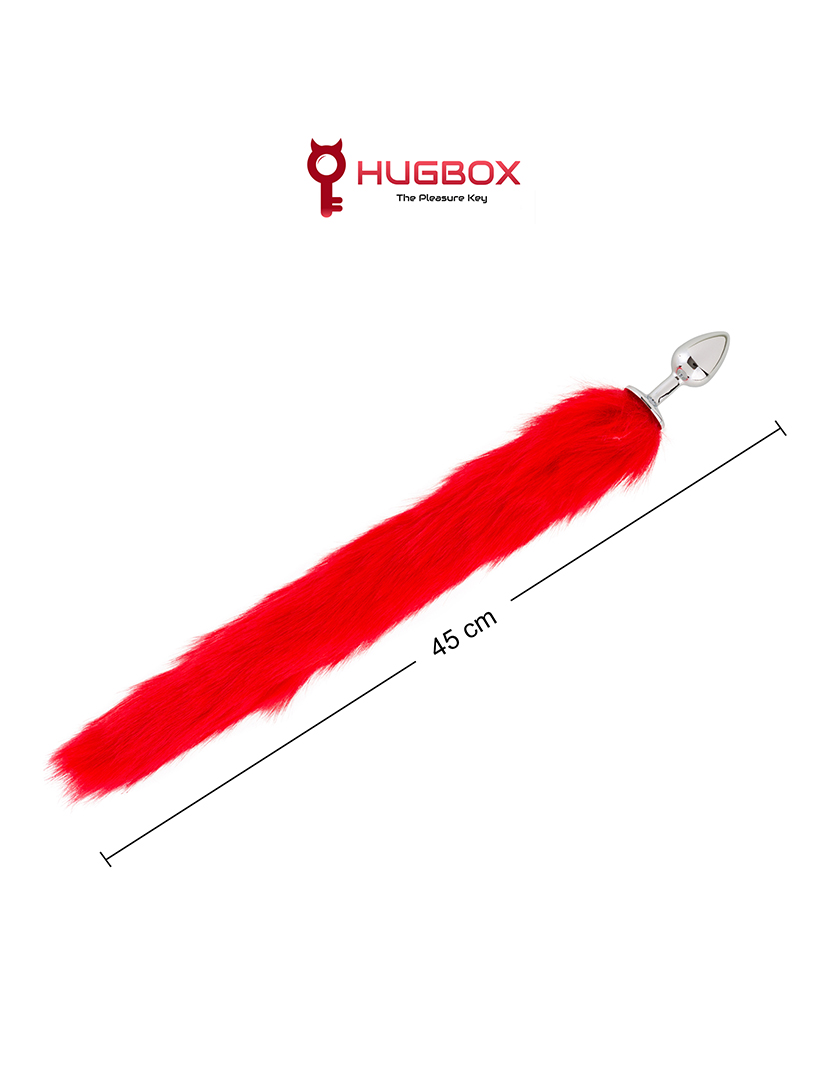 Plug Anal - Massajador prostático - Vermelho