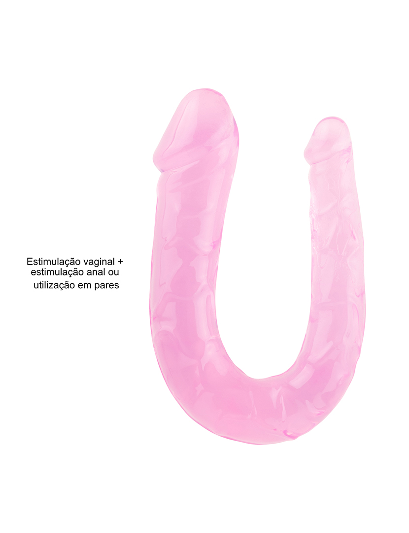 Dildo Duplo - Godemichet - Rosa