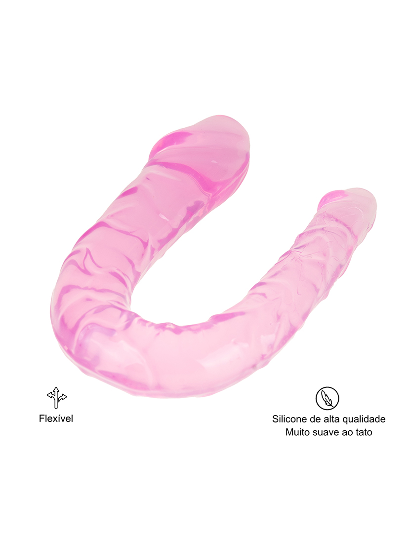 Dildo Duplo - Godemichet - Rosa
