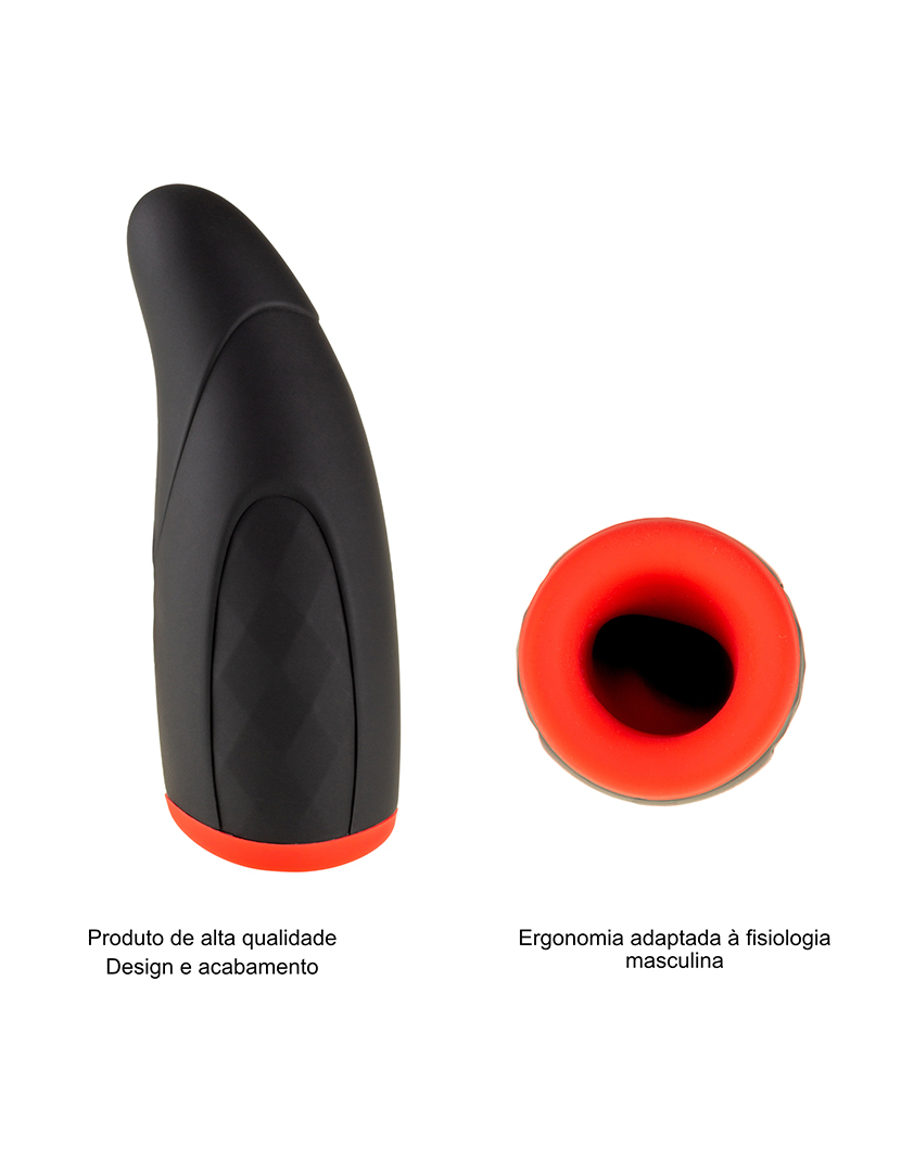 Masturbador Automático Masculino - Treinador de prazo - Opção de aquecimento - 10 programas