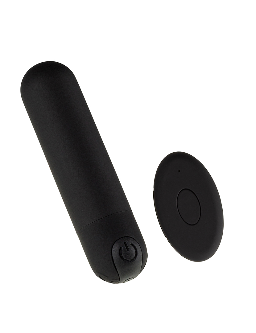 Ovo vibratório - Controlo remoto - 10 programas - Preto