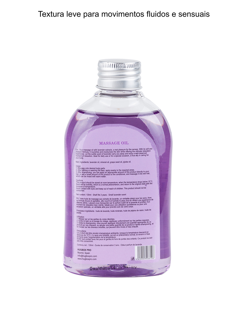 Óleo de Massagem Lavanda - 130ml