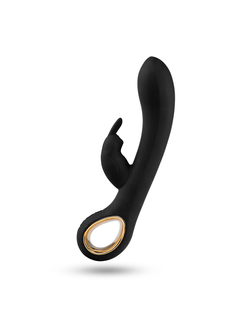 Vibrador Rabbit - Opção de aquecimento - 50 programas - Preto 