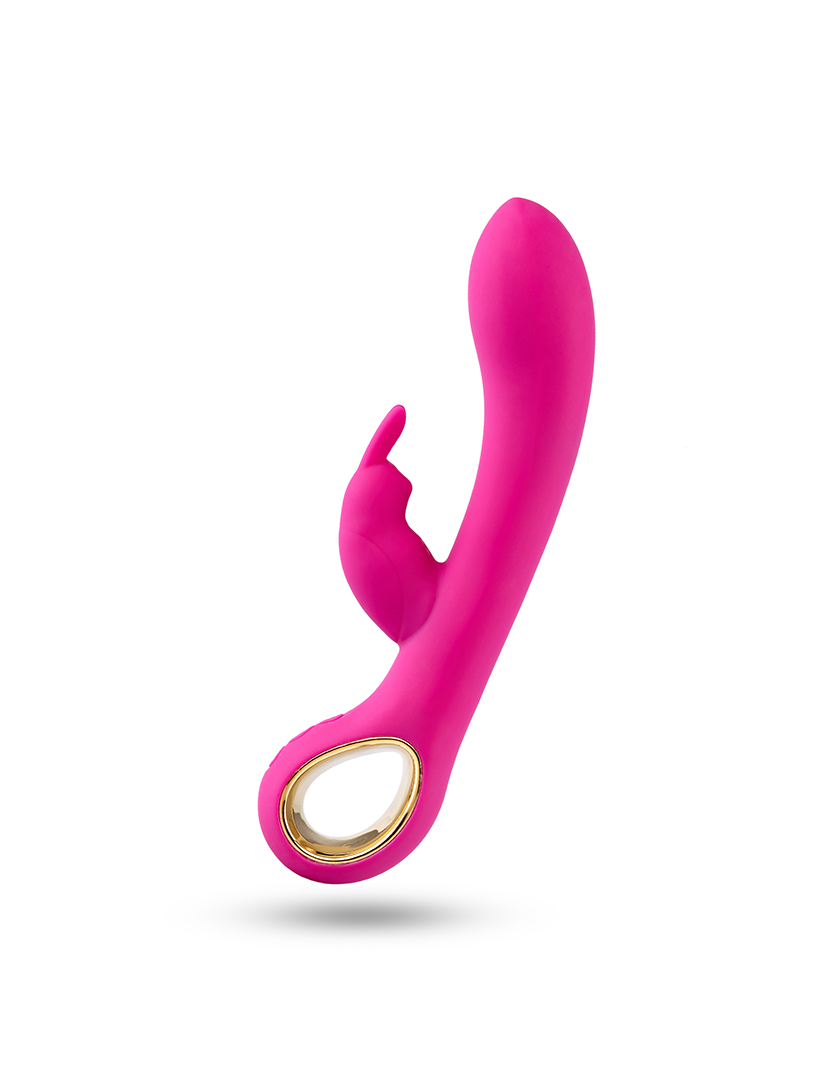 Vibrador Rabbit - Opção de aquecimento - 50 programas - Rosa