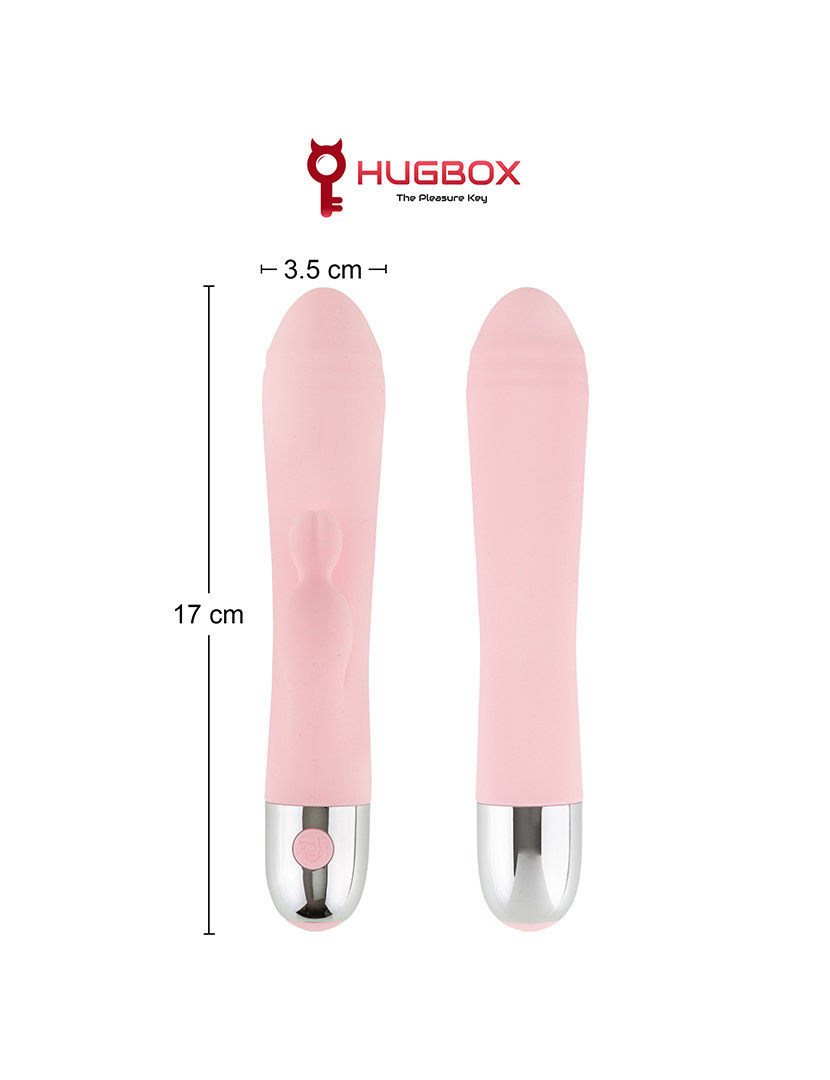Vibrador Rabbit - 10 programas - Rosa