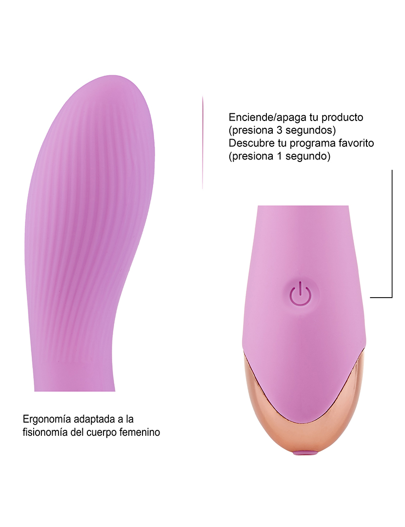 Vibrador Feminino - Ponto G - 20 programas - Rosa