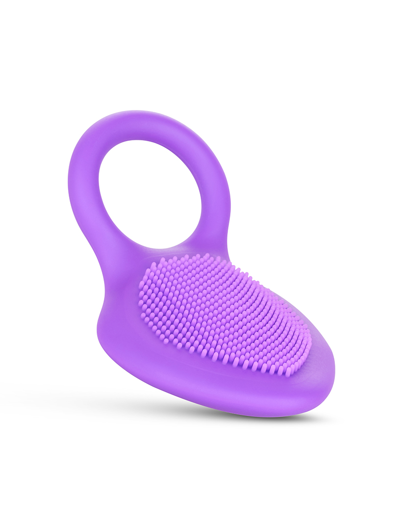 Anel vibratório - Estimulador do clitóris - 10 programas - Púrpura