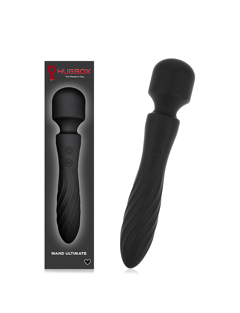 Vibrador Wand - Ponto G - 20 programas - Preto