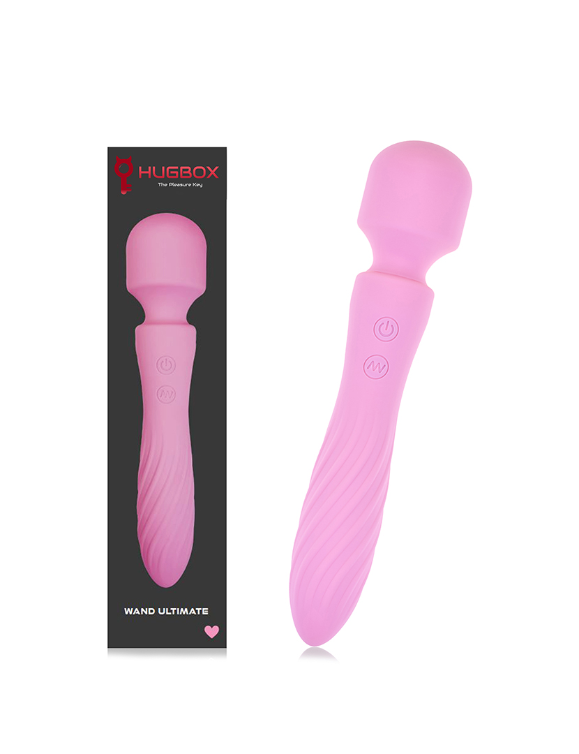 Vibrador Wand - Ponto G - 20 programas - Rosa