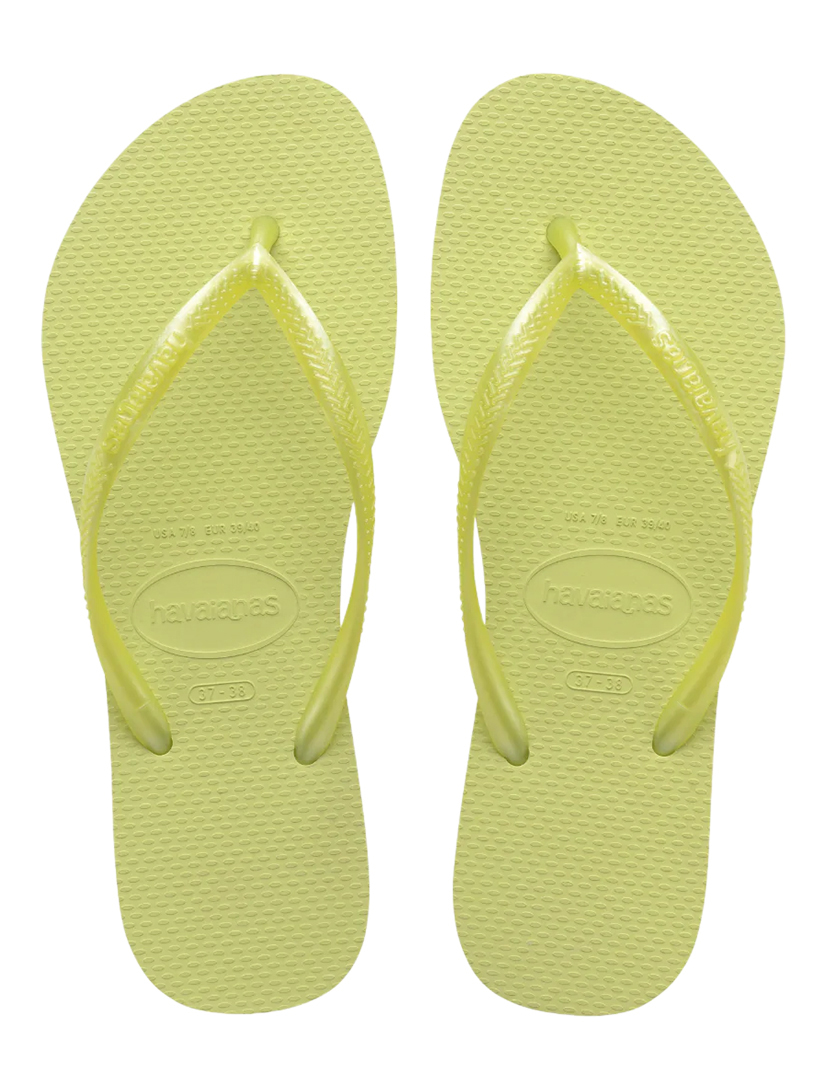 Chinelos Slim Verde Matcha