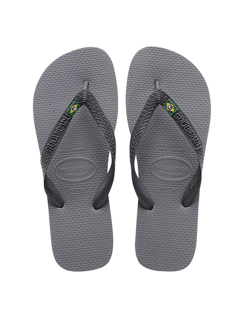 Chinelos Brasil Cinza