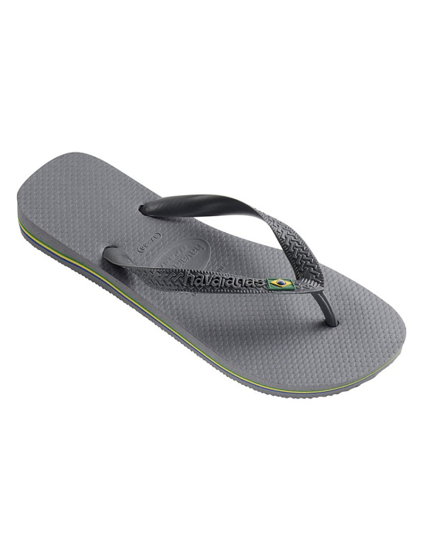 Chinelos Brasil Cinza