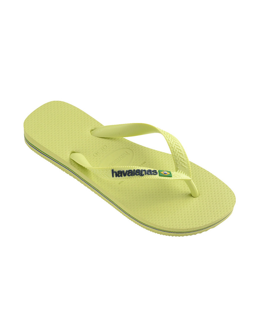 Chinelos Brasil Logo Verde Matcha