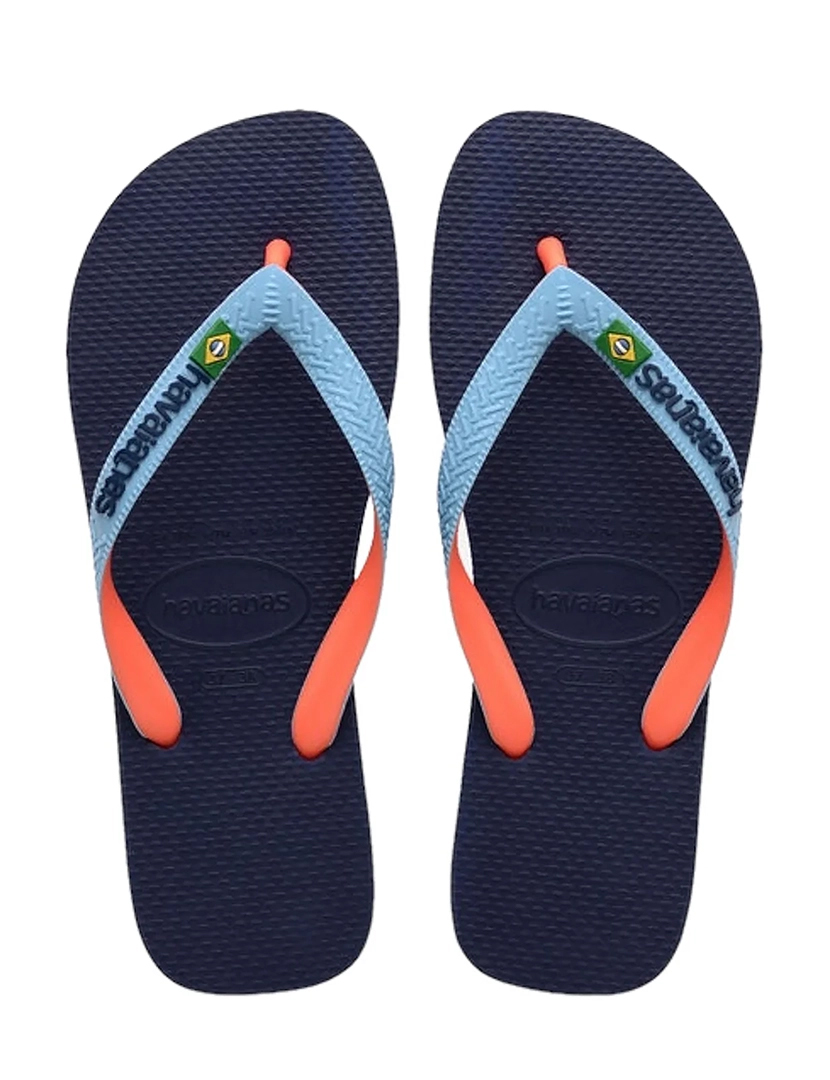 Chinelos Brasil Mix Azul