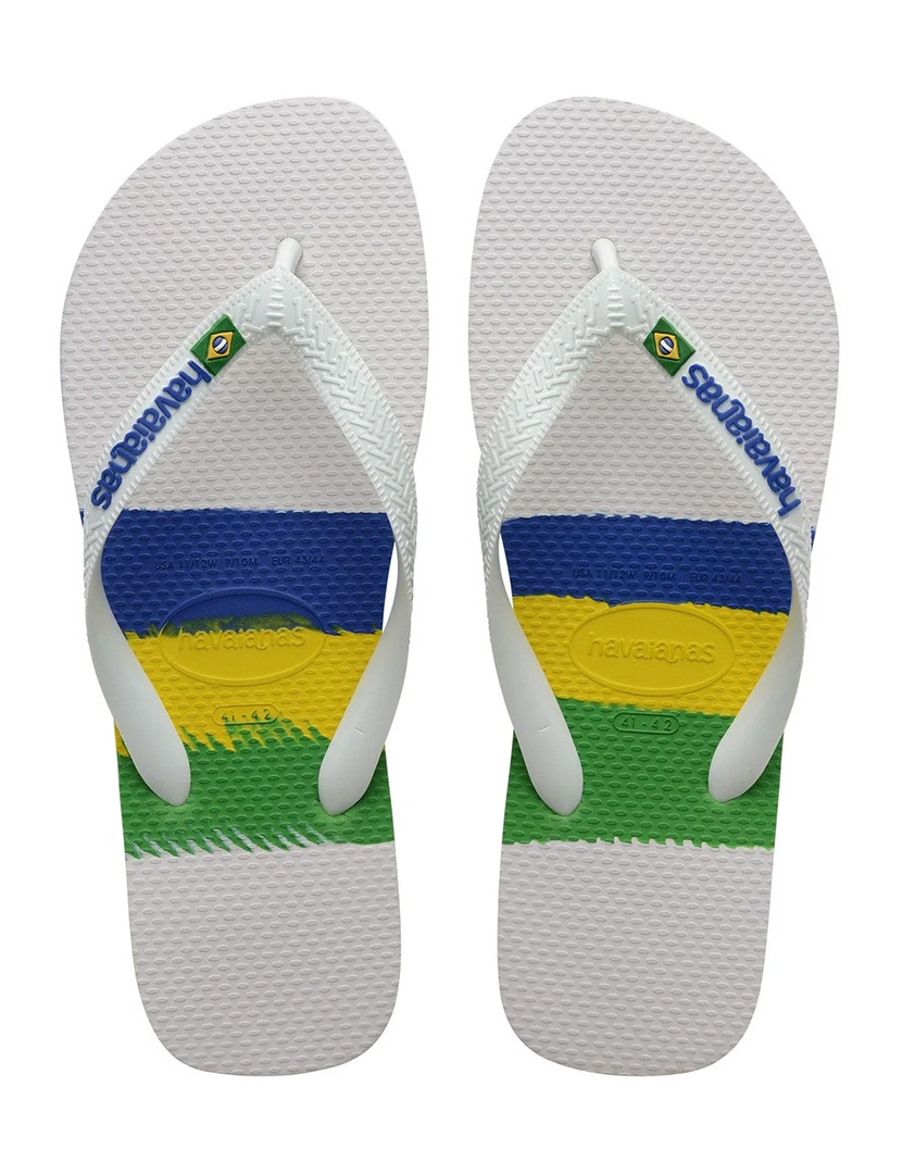 Chinelos Brasil Tech Branco