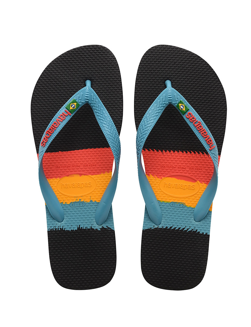 Chinelos Brasil Tech Preto