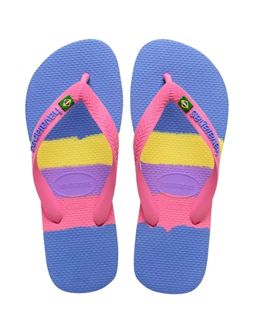 Chinelos Brasil Tech Provence Azul