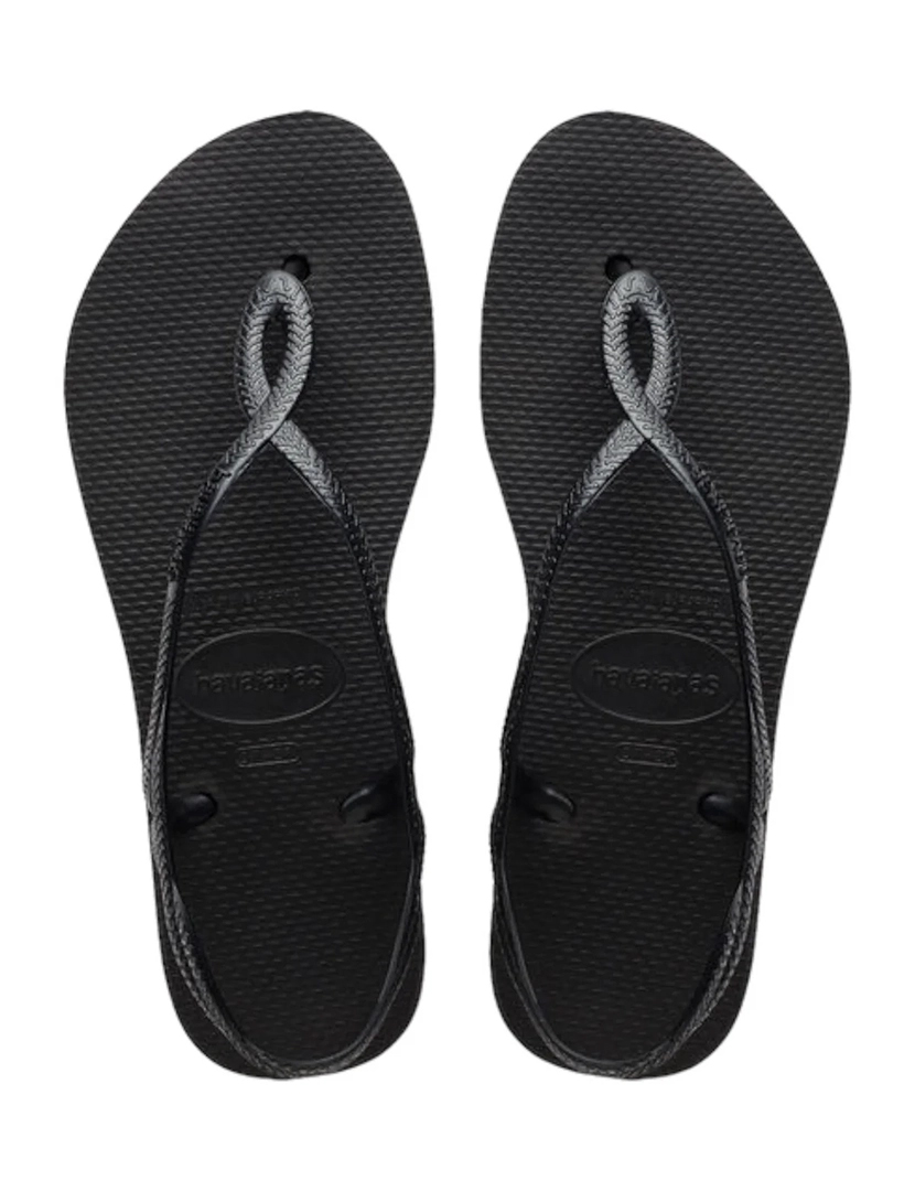 Sandálias Luna Flatform Preto