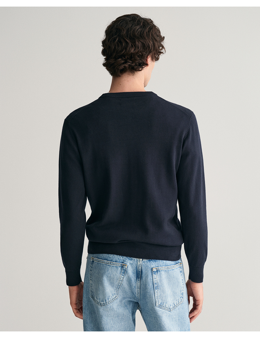 Sweatshirt gola redonda Azul Marinho