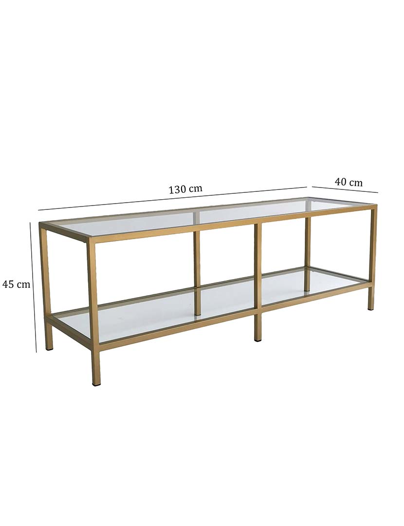 Móvel TV Basic Gold TV501 Dourado