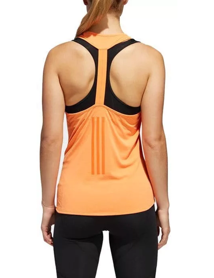 Top de Alças Adidas Supernova Laranja