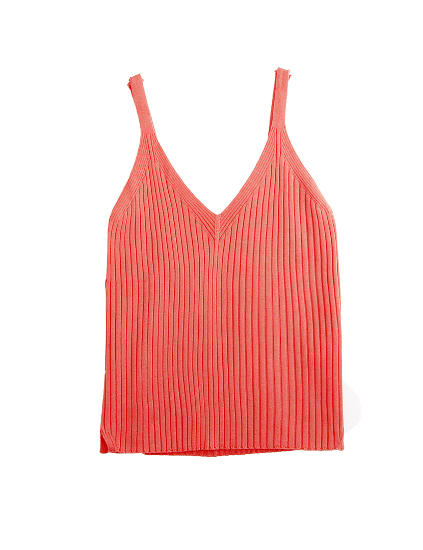 Top de Alças Laranja