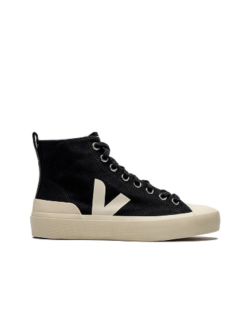 Ténis Wata II Canvas Preto-Branco