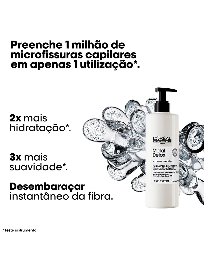 METAL DETOX tratamento pre-Champô 