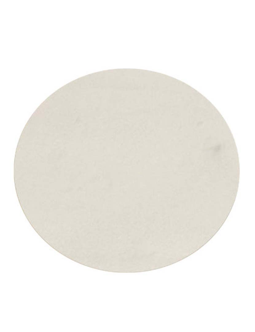 Tapete Oval Plush Branco