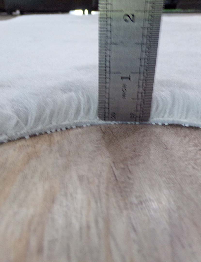 Tapete Post Plush Cinzento Claro