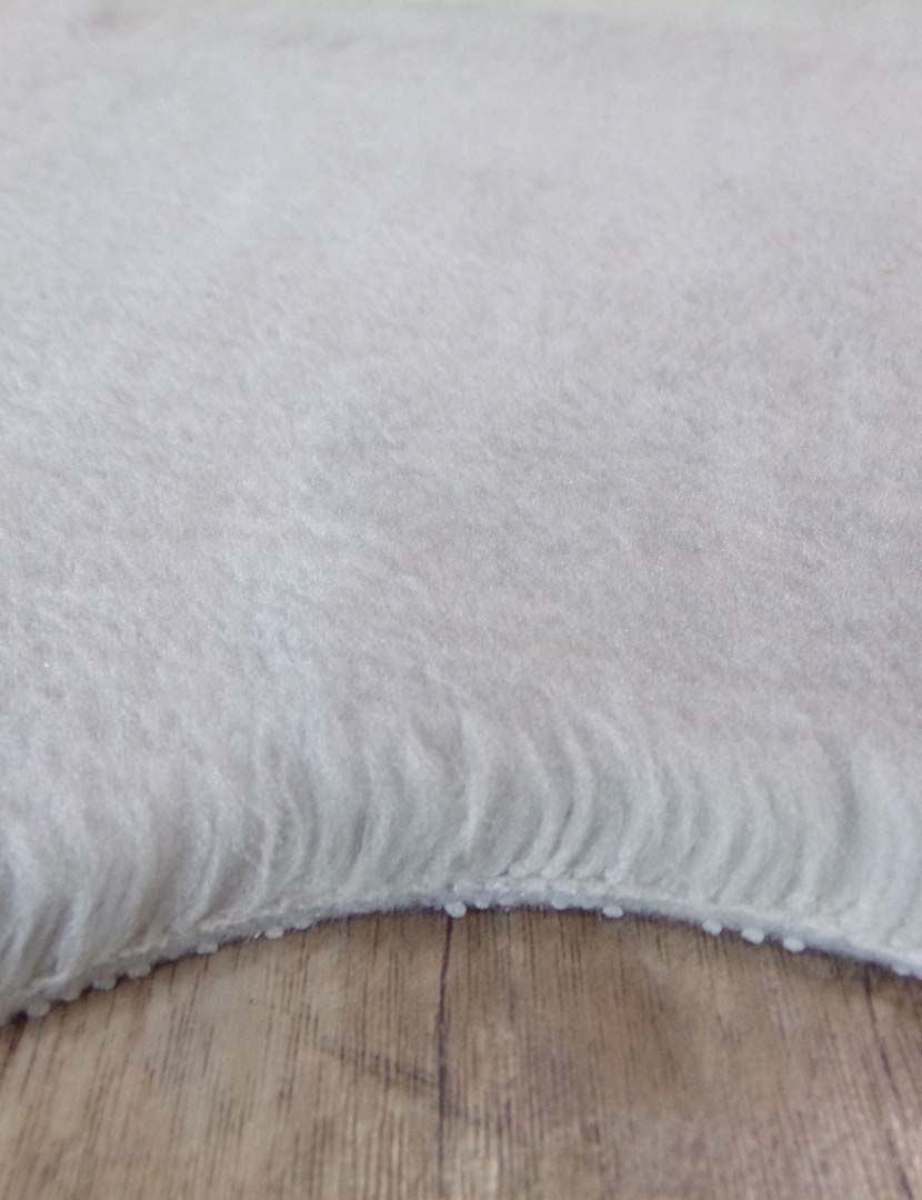 Tapete Post Plush Cinzento Claro