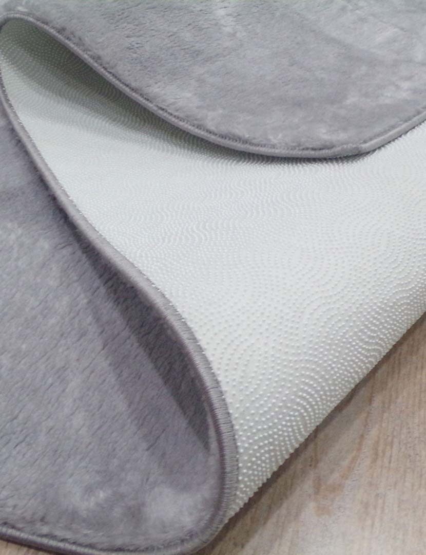 Tapete Soft Plush Cinzento Claro