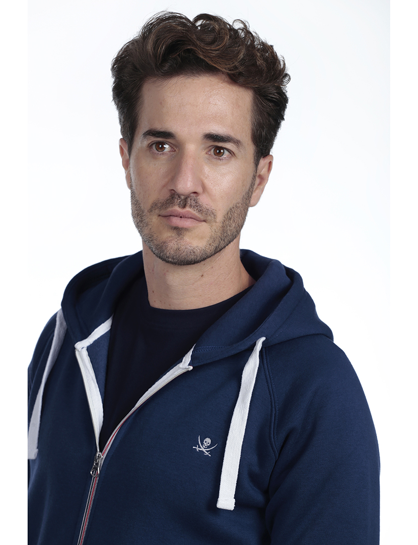 Pack 2 Sweatshirts com Fecho Homem Azul e Cinzento