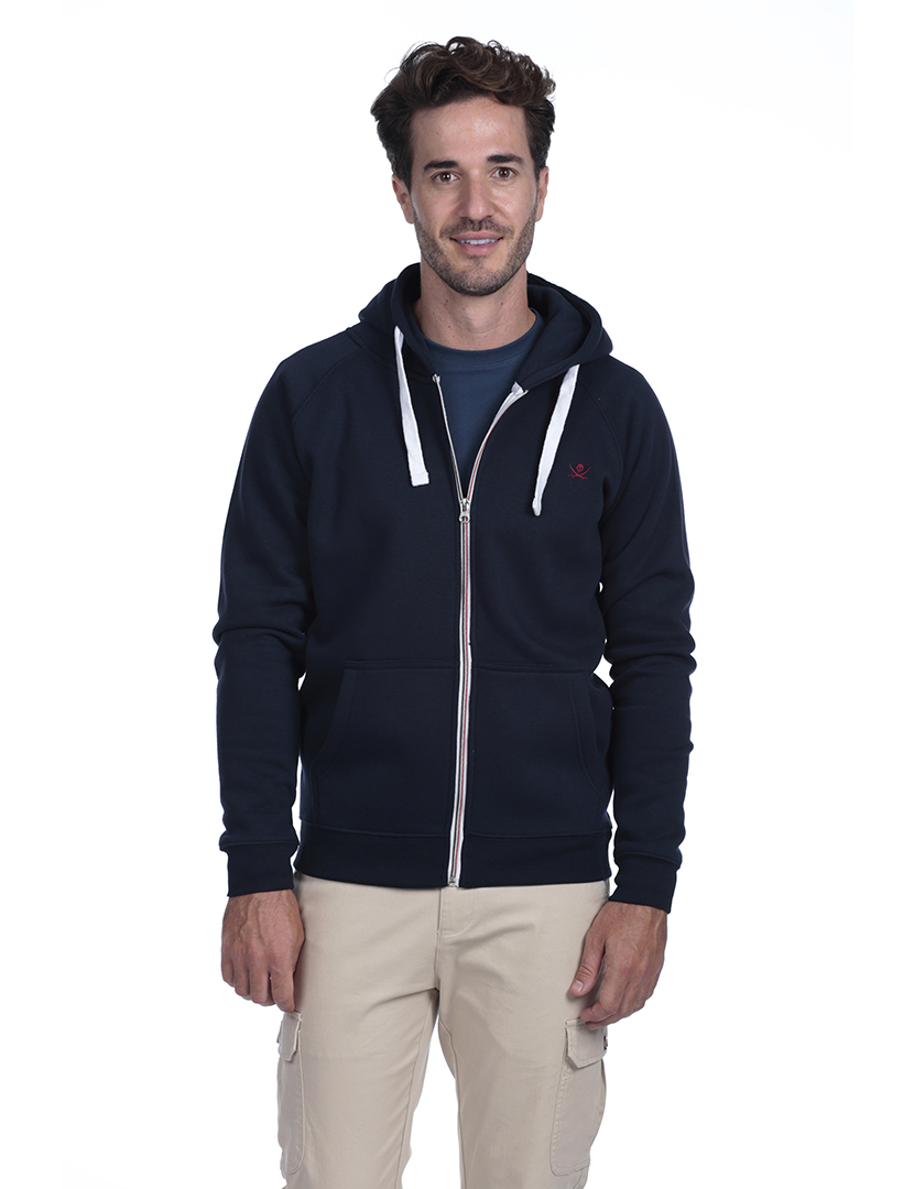 Pack 2 Sweatshirts com Fecho Homem Verde e Azul